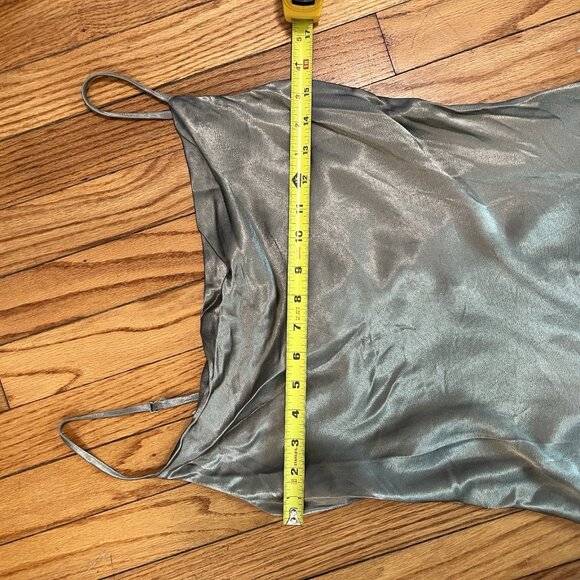 Shona Joy NWT La Lune Lounge Slip Dress in Sage Green Size Small - Picture 8 of 8